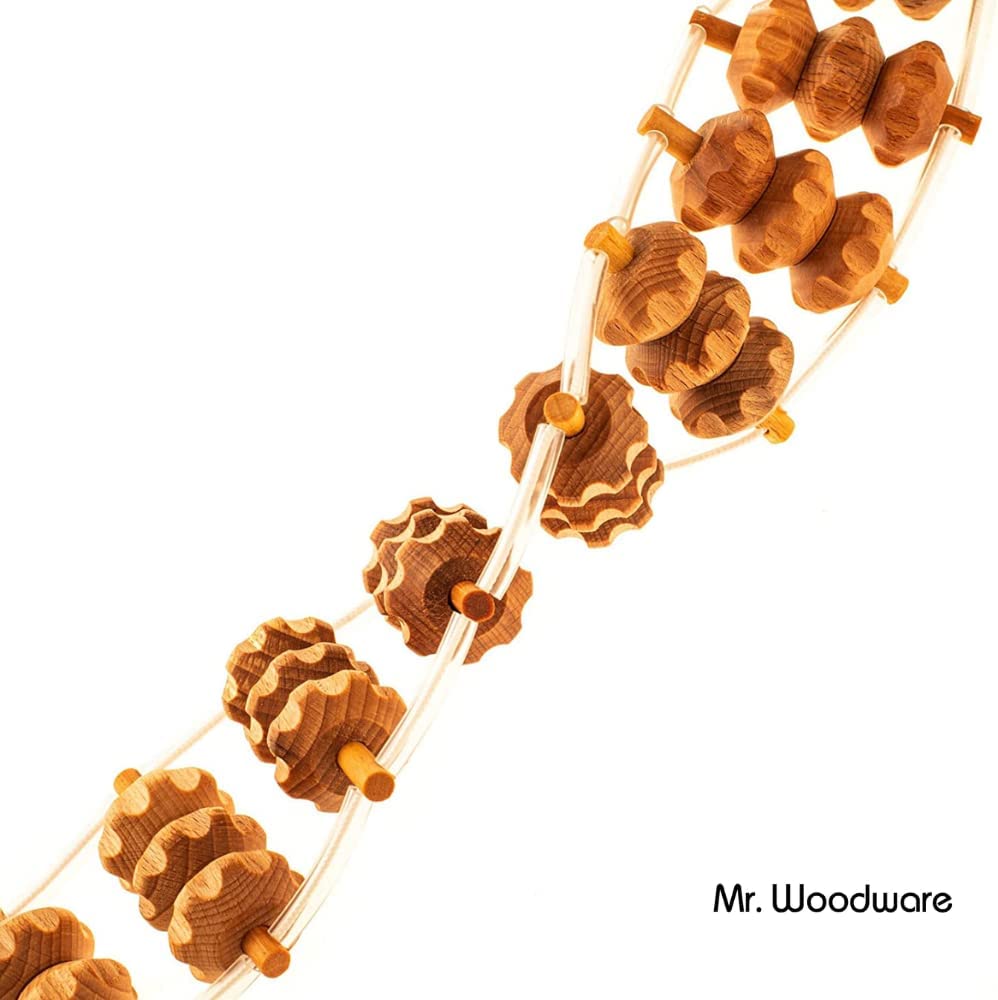 Lymphatic Drainage Back Massage Roller - Recommended by Professionals