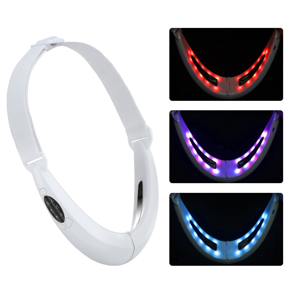 EMS Facial Lifting Device Facial Massager LED Photon Face Slimming