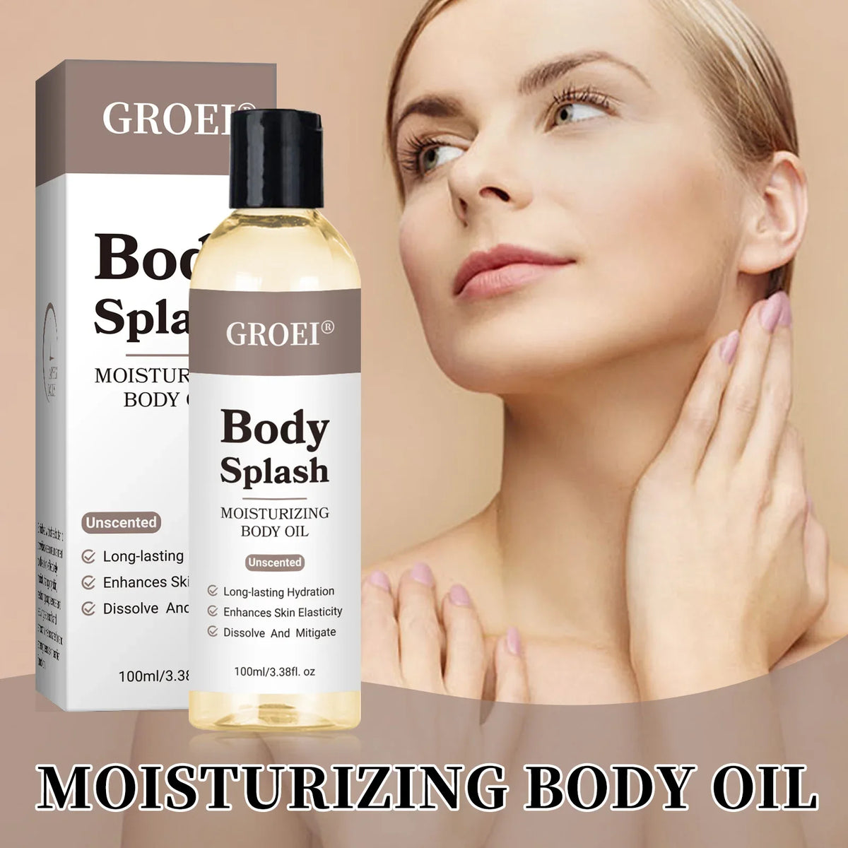 Oil Firm Skin  Massage SPA Smooth Body Care Natural Organic Plant Oil Nourishing and Moisturizing Body Effectively Massage Oil