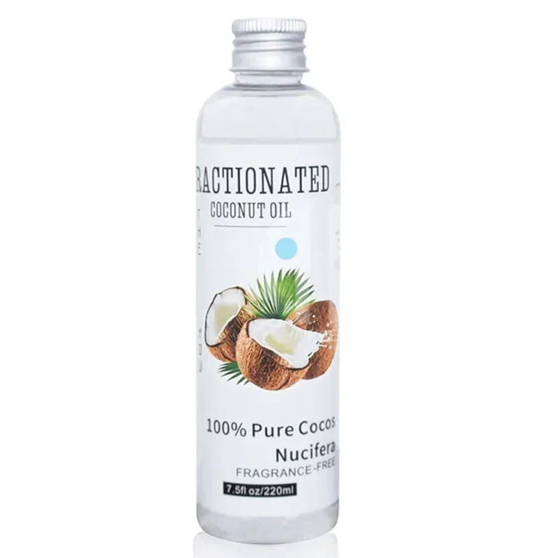 Natural Organic Coconut Oil 100% Organic Castor Oil Moisturizing Deep Relaxation Body Face Massage Essential Oil Skin Care 100ml