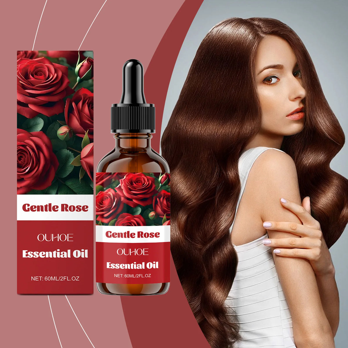 OUHOE Multi-Purpose Essential Oil – Deep Hydration for Face & Body, Gentle Formula for Soft, Glowing Skin!