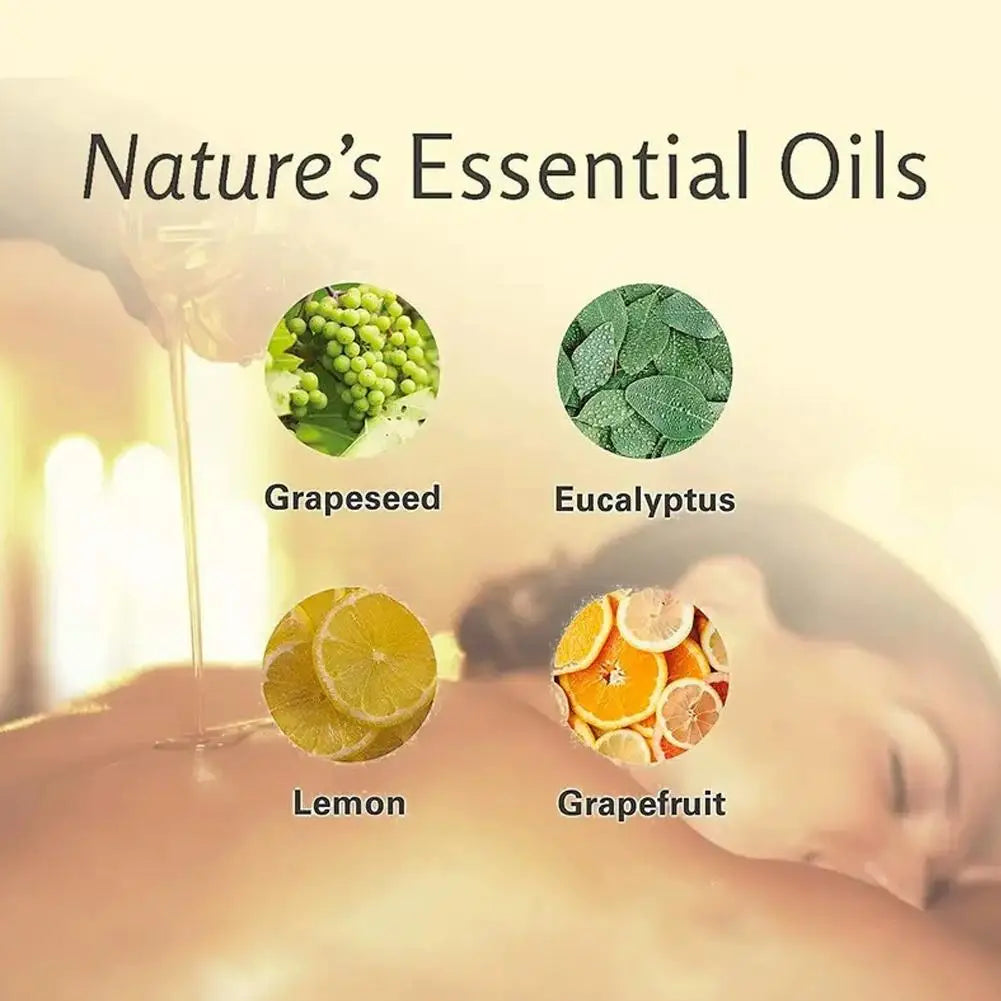 240ml Anti-cellulite Body Massage Oil Gently Moisturizes Nourishing Lifting Firming Smooth Improve Dry Brightening Relaxing Skin