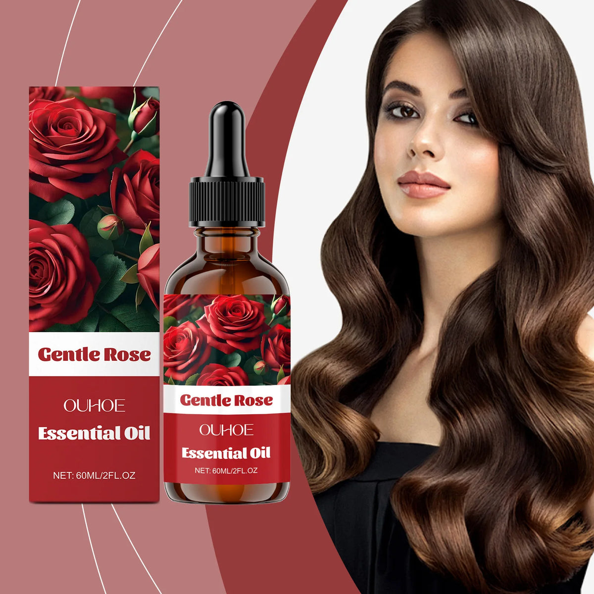 OUHOE Multi-Purpose Essential Oil – Deep Hydration for Face & Body, Gentle Formula for Soft, Glowing Skin!