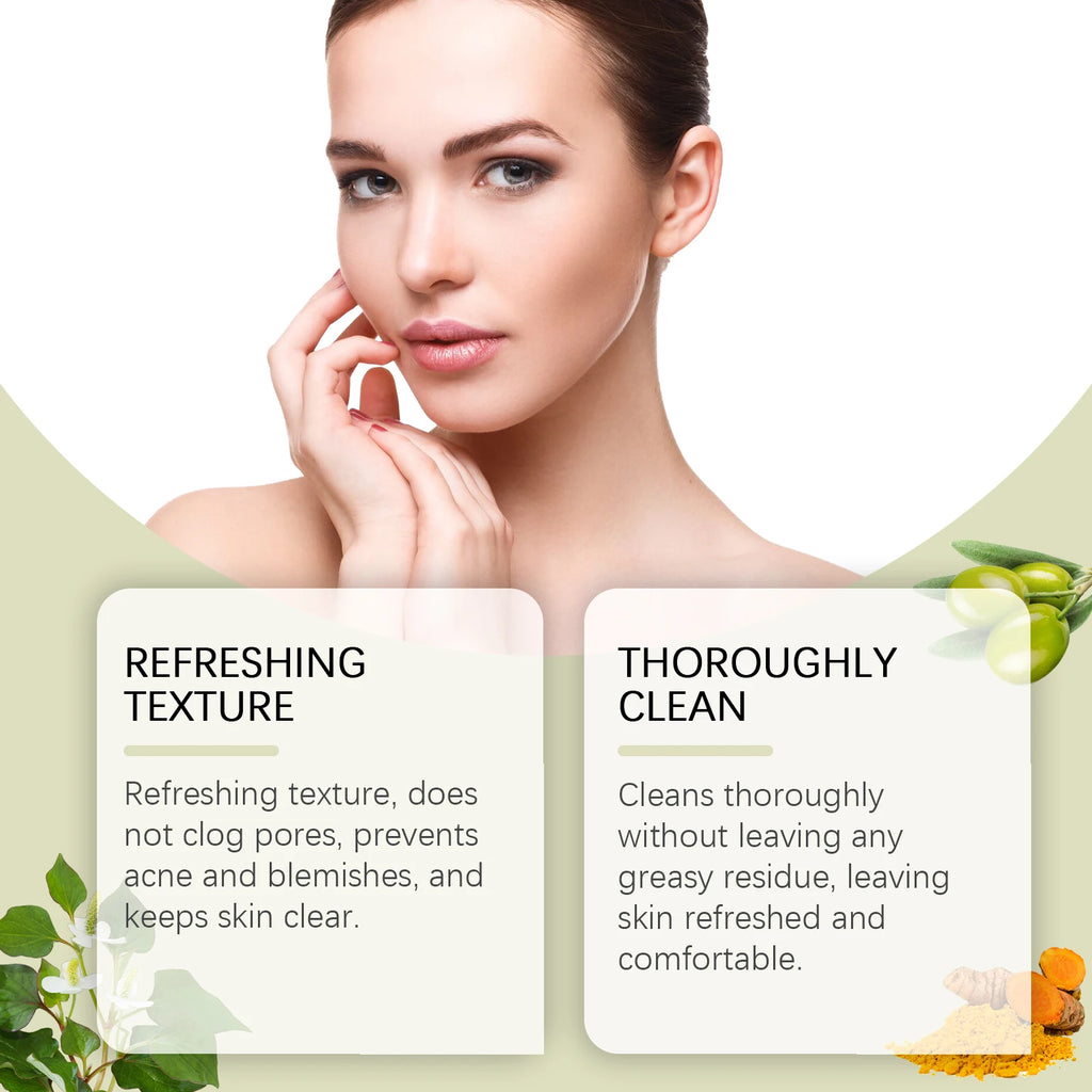 Gentle Cleansing Oil - A Gentle Facial Cleansing Oil for Makeup Removal, Leaving Skin Non-Tight, Moisturizing and Hydrating